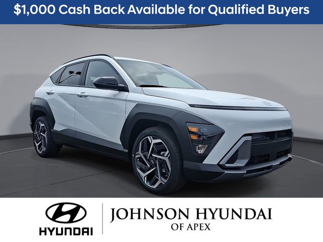 Atlas White 2026 Hyundai Kona SUV / Crossover Front-Wheel Drive 8-Speed Automatic