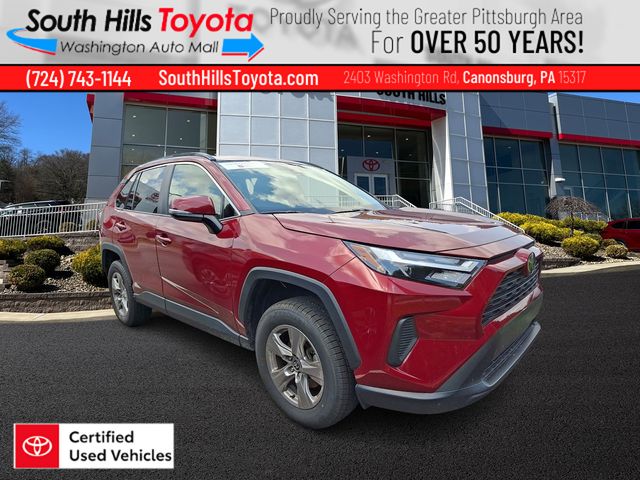 Red (Ruby Flare Pearl) 2023 Toyota RAV4 SUV / Crossover All-Wheel Drive 8-Speed Automatic