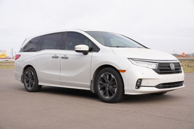 Platinum White Pearl 2022 Honda Odyssey Elite FWD Minivan Front-Wheel Drive Automatic