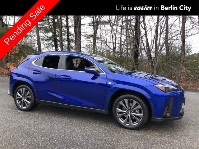 Ultrasonic Blue Mica 2.0 with Obsidian Roof 2023 Lexus UX Hybrid 250h F Sport Design AWD SUV / Crossover All-Wheel Drive Continuously Variable Transmission