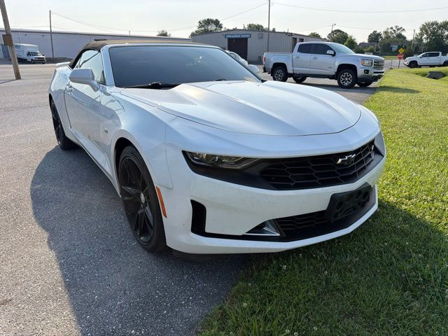 Summit White 2020 Chevrolet Camaro Convertible Rear-Wheel Drive Automatic