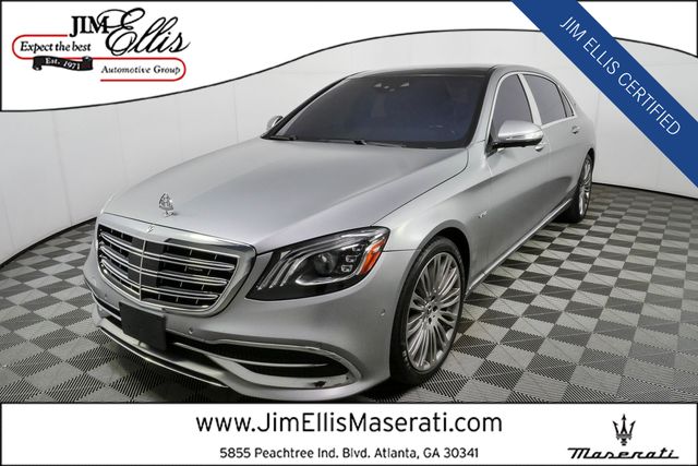 designo Allanite Gray Magno 2018 Mercedes-Benz S-Class Maybach S 650 RWD Sedan Rear-Wheel Drive 7-Speed Automatic