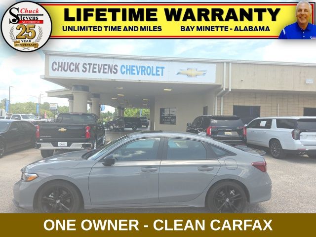Gray 2025 Honda Civic Sedan  6-Speed Manual
