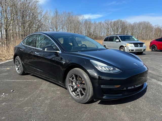 Black 2019 Tesla Model 3 Long Range AWD Sedan All-Wheel Drive 1-Speed Automatic