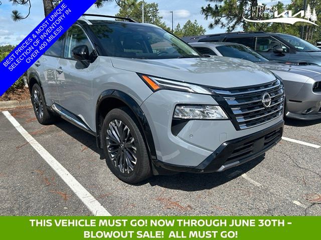 Boulder Gray/Super Black 2026 Nissan Rogue SUV / Crossover All-Wheel Drive Continuously Variable Transmission