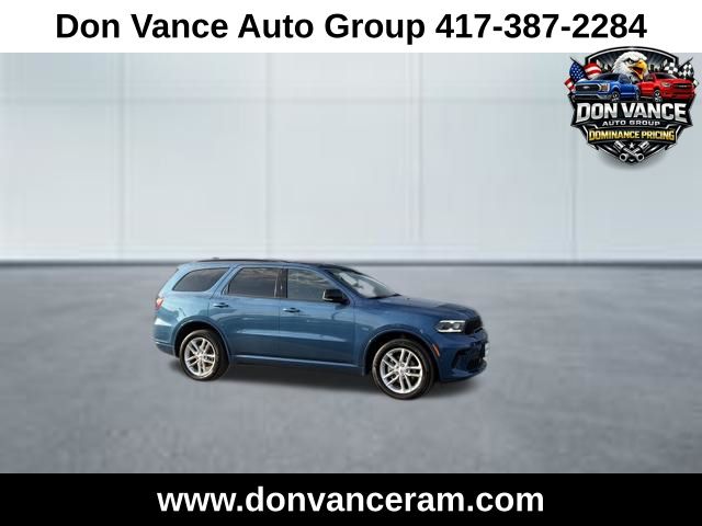 Blue (Frostbite Pearlcoat) 2025 Dodge Durango GT Plus AWD SUV / Crossover All-Wheel Drive 8-Speed Automatic