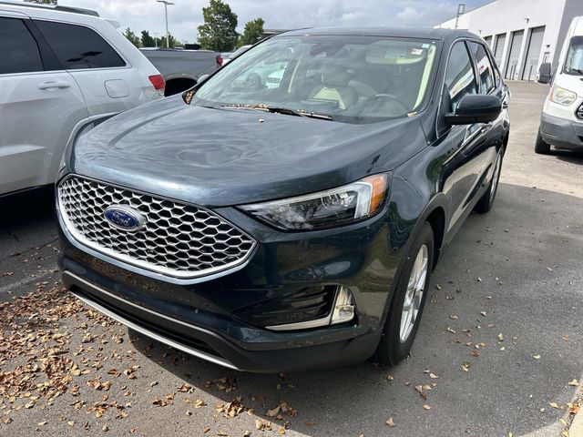 Blue Metallic 2024 Ford Edge SUV / Crossover All-Wheel Drive 8-Speed Automatic