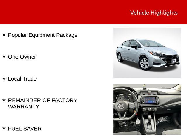 Used 2023 Nissan Versa Sedan