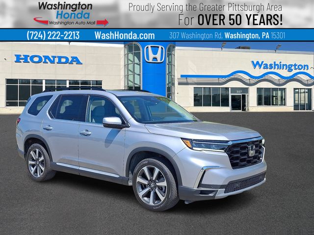 Lunar Silver Metallic 2025 Honda Pilot SUV / Crossover All-Wheel Drive Automatic