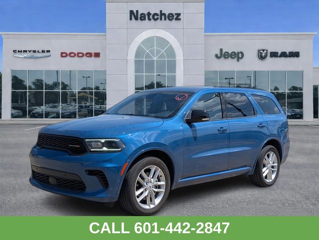 Blue (Frostbite Pearlcoat) 2025 Dodge Durango GT Plus AWD SUV / Crossover All-Wheel Drive 8-Speed Automatic