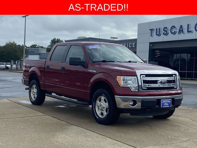 Ruby Red Metallic 2013 Ford F-150 XLT SuperCrew 4WD Pickup Truck Four-Wheel Drive 6-Speed Automatic