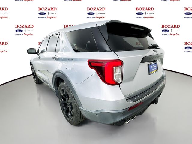 2021 Silver Metallic Ford Explorer ST 4X4 SUV