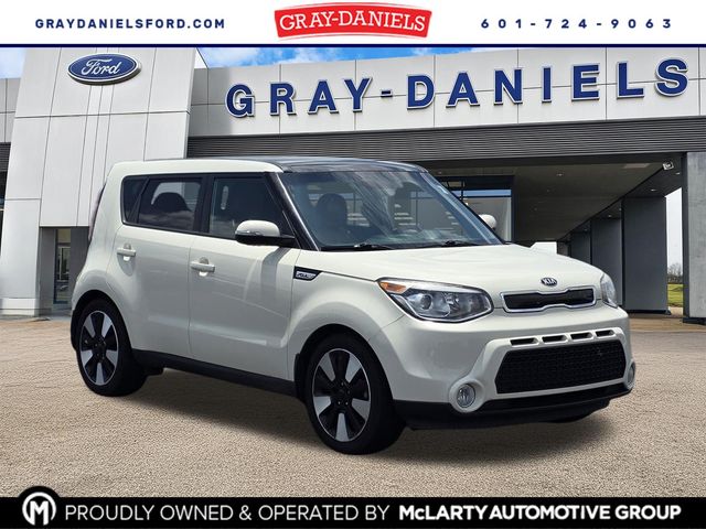 White (Cloud) 2015 Kia Soul Wagon Front-Wheel Drive 6-Speed Automatic