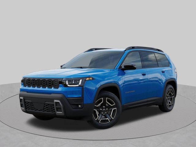 Hydro Blue Pearlcoat 2026 Jeep Cherokee SUV / Crossover Four-Wheel Drive Continuously Variable Transmission