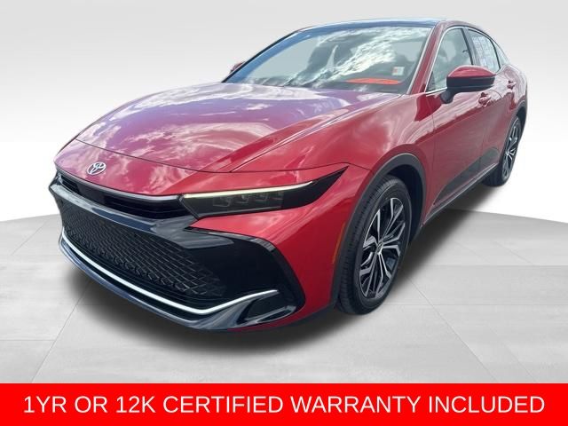 Red 2023 Toyota Crown Limited AWD Sedan All-Wheel Drive Continuously Variable Transmission