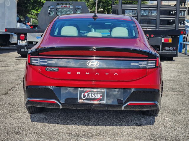 2025 Hyundai Sonata SEL Red at Wharton Chevrolet GMC