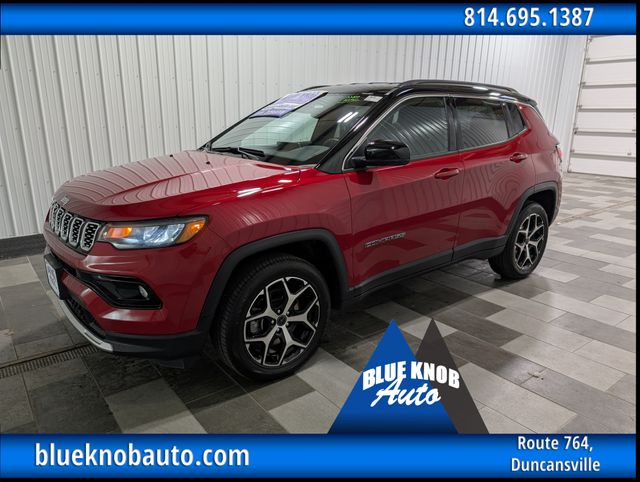 Red Hot Pearlcoat 2025 Jeep Compass SUV / Crossover Four-Wheel Drive 8-Speed Automatic