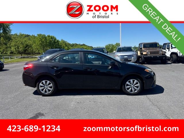 Black Sand 2014 Toyota Corolla Sedan Front-Wheel Drive Continuously Variable Transmission