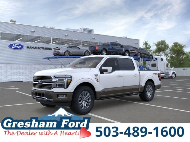 Star White Metallic Tri-Coat 2026 Ford F-150 Pickup Truck Four-Wheel Drive Automatic