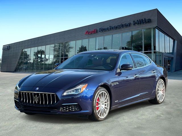Blue Passione Metallic 2021 Maserati Quattroporte S Q4 GranLusso AWD Sedan All-Wheel Drive 8-Speed Automatic
