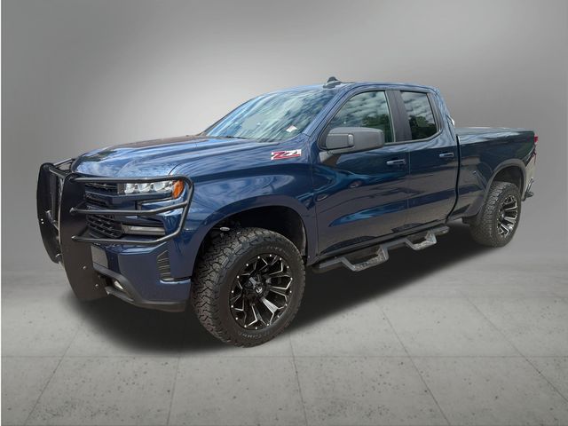 Northsky Blue Metallic 2019 Chevrolet Silverado 1500 Pickup Truck Four-Wheel Drive 8-Speed Automatic