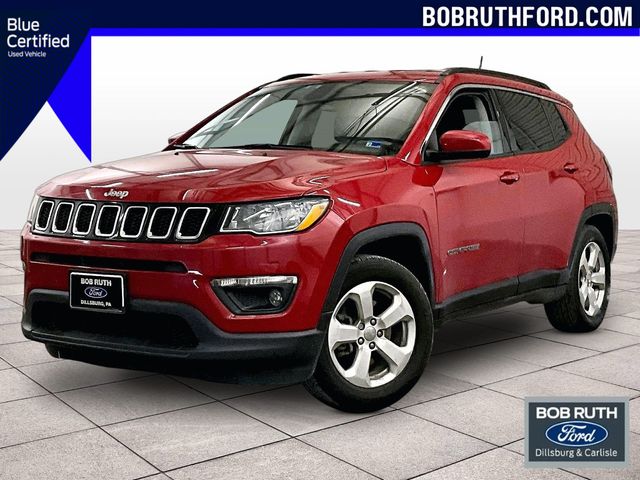 2019 Jeep Compass Latitude Red at Subaru and VW of Moon Township