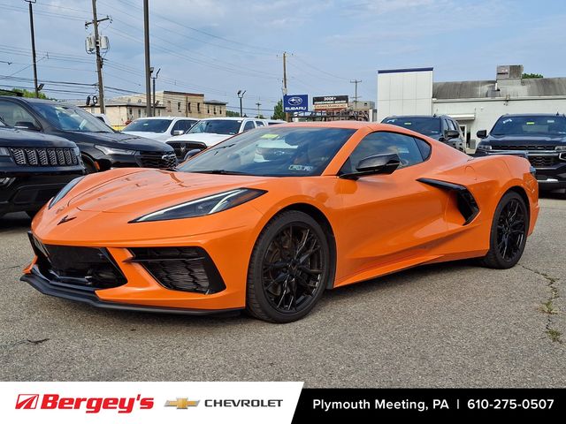 Amplify Orange Tintcoat 2023 Chevrolet Corvette Coupe Rear-Wheel Drive 8-Speed Dual Clutch