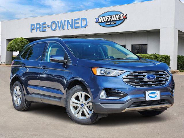 Blue Metallic 2019 Ford Edge SUV / Crossover Front-Wheel Drive 8-Speed Automatic