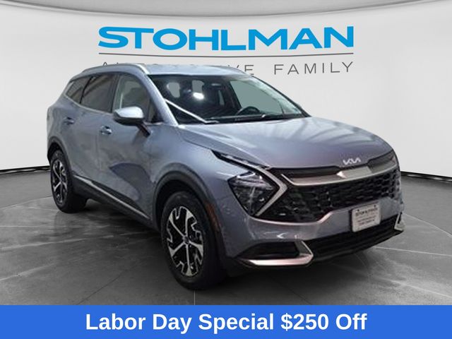 Everlasting Silver 2023 Kia Sportage SUV / Crossover All-Wheel Drive 8-Speed Automatic
