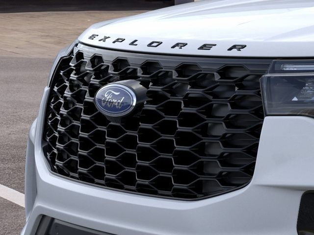 2026 Space White Metallic Ford Explorer ST-Line RWD SUV
