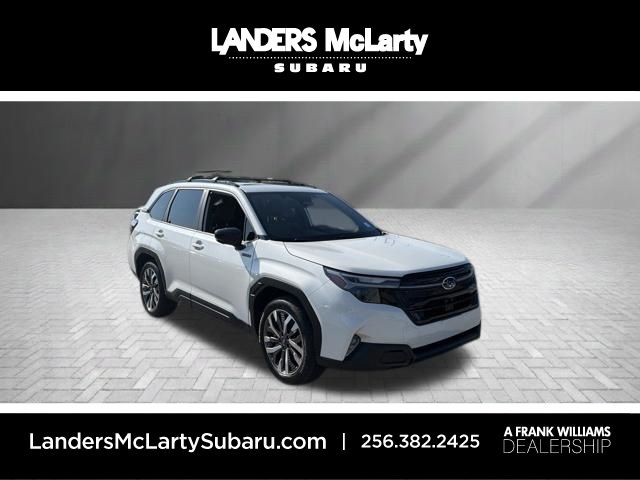 Crystal White Pearl 2026 Subaru Forester Hybrid SUV / Crossover All-Wheel Drive Continuously Variable Transmission