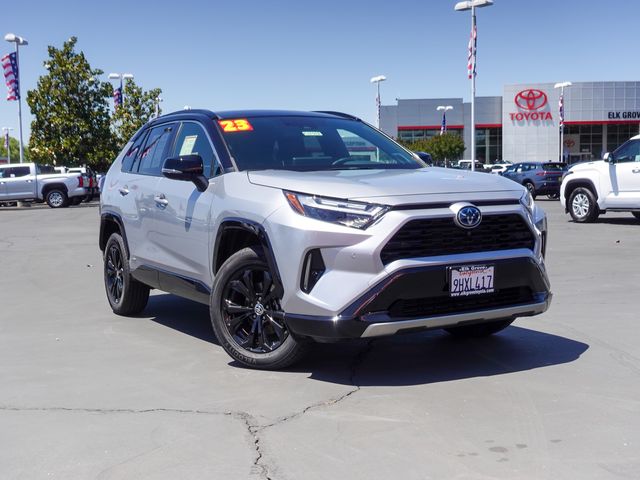 used 2023 Toyota RAV4 Hybrid car, priced at $41,000