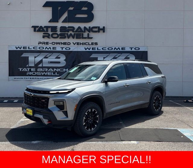 Sterling Gray Metallic 2025 Chevrolet Traverse SUV / Crossover Four-Wheel Drive 8-Speed Automatic