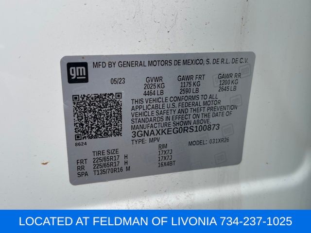 Used 2024 Chevrolet Equinox For Sale in Livonia, MI