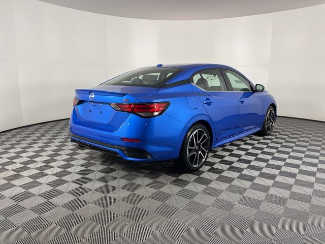 2025 Electric Blue Metallic Nissan Sentra SR FWD Sedan