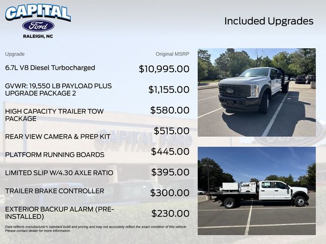 New 2026 White Ford 12FT FLATBED image 3