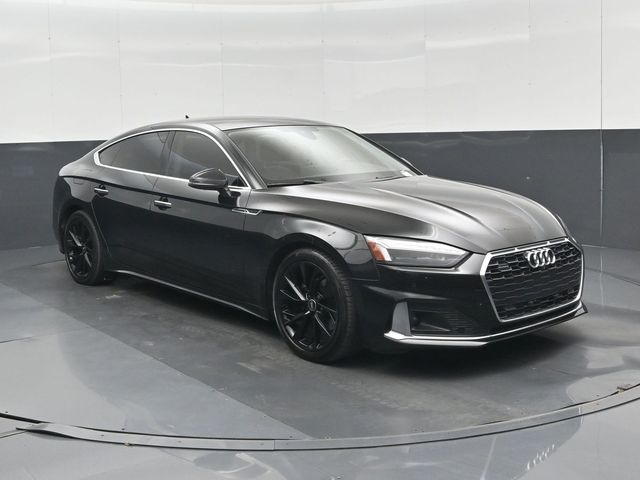 Black Metallic 2021 Audi A5 Sportback Sedan All-Wheel Drive 7-Speed Automatic