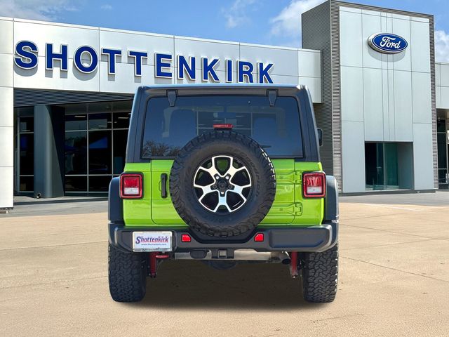 Used 2021 Green Jeep Unlimited Rubicon image 6