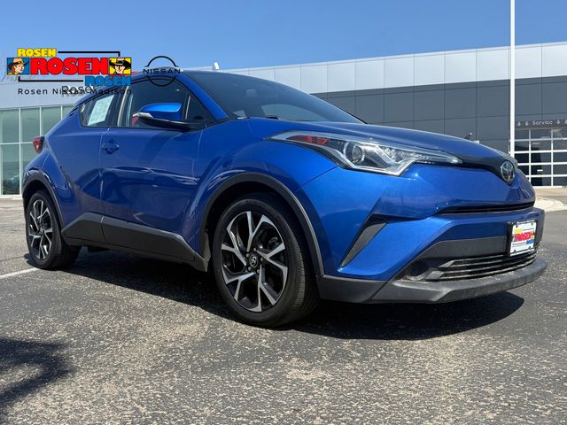 Blue 2018 Toyota C-HR XLE SUV / Crossover Front-Wheel Drive Continuously Variable Transmission