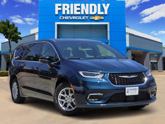 Fathom Blue Pearlcoat 2025 Chrysler Pacifica Minivan Front-Wheel Drive 9-Speed Automatic