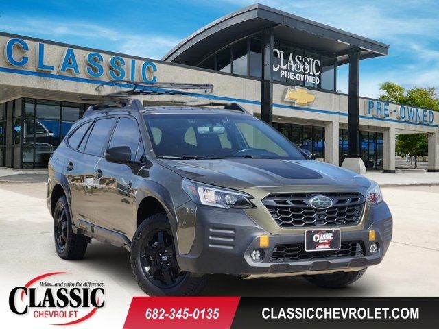 Autumn Green Metallic 2022 Subaru Outback Wilderness Crossover AWD SUV / Crossover All-Wheel Drive Continuously Variable Transmission
