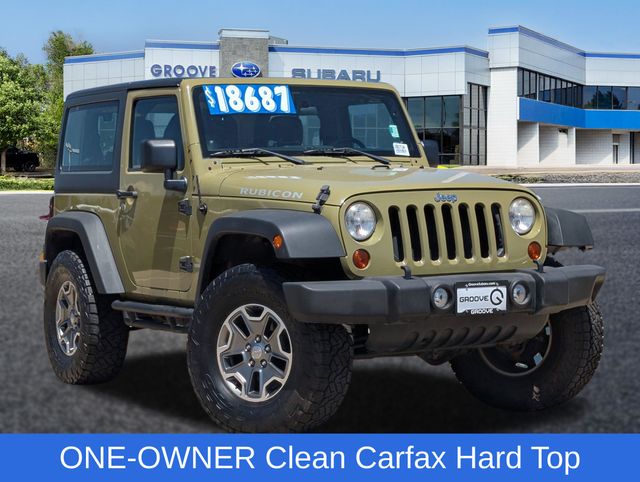 Commando Green 2013 Jeep Wrangler Rubicon 4WD SUV / Crossover Four-Wheel Drive 6-Speed Manual