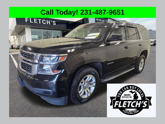 Black 2016 Chevrolet Tahoe LT 4WD SUV / Crossover Four-Wheel Drive 6-Speed Automatic Overdrive