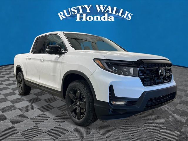 Platinum White Pearl 2026 Honda Ridgeline Black Edition AWD Pickup Truck All-Wheel Drive 9-Speed Automatic