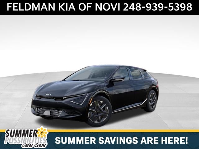 Panthera Metal Gray 2026 Kia EV6 Light Long Range AWD SUV / Crossover 1-Speed Automatic