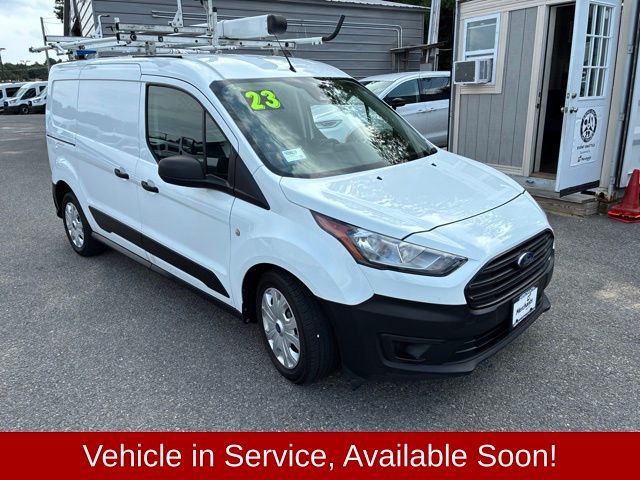 Frozen White 2023 Ford Transit Connect Van Front-Wheel Drive 8-Speed Automatic