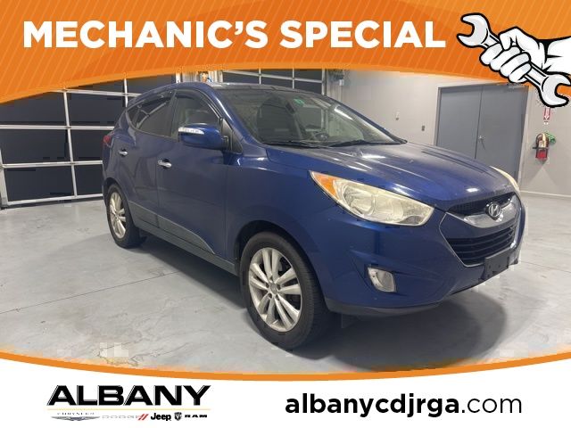 Iris Blue 2013 Hyundai Tucson Limited AWD SUV / Crossover All-Wheel Drive 6-Speed Automatic Overdrive