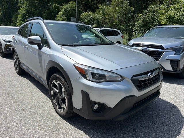 2021 Subaru Crosstrek Limited Silver at Subaru and VW of Moon Township