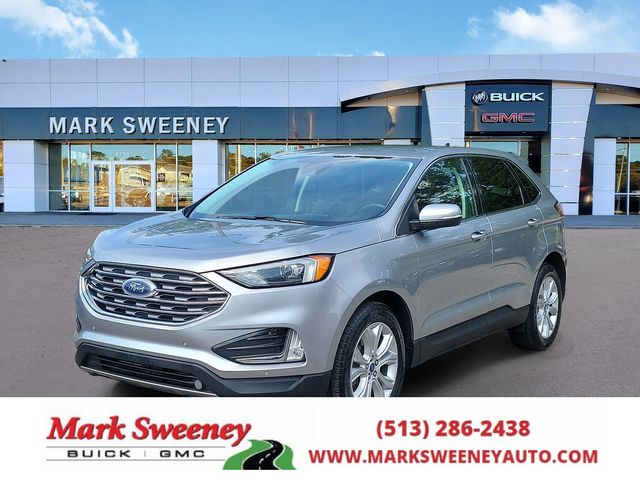 Silver Metallic 2022 Ford Edge SUV / Crossover All-Wheel Drive 8-Speed Automatic