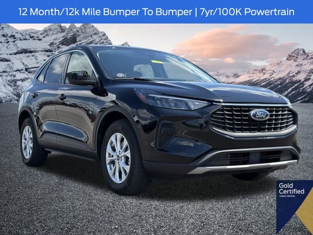 Black Metallic 2023 Ford Escape SUV / Crossover All-Wheel Drive 8-Speed Automatic
